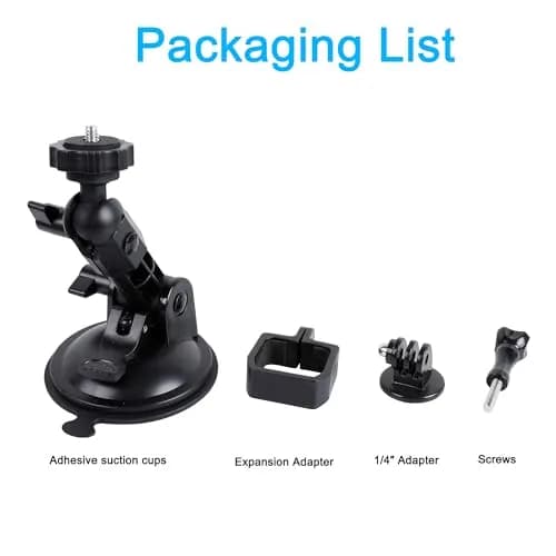 PellKing Suction Cup Car Mount for DJI Osmo Pocket 4/3/Xtra Cameras | 3kg Load Capacity thumbnail 6