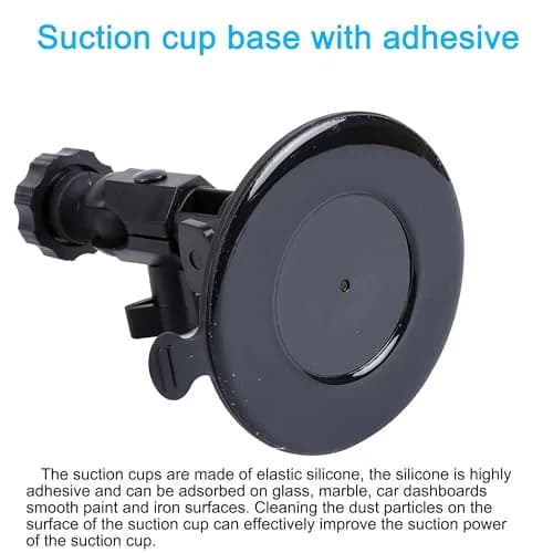 PellKing Suction Cup Car Mount for DJI Osmo Pocket 4/3/Xtra Cameras | 3kg Load Capacity thumbnail 2