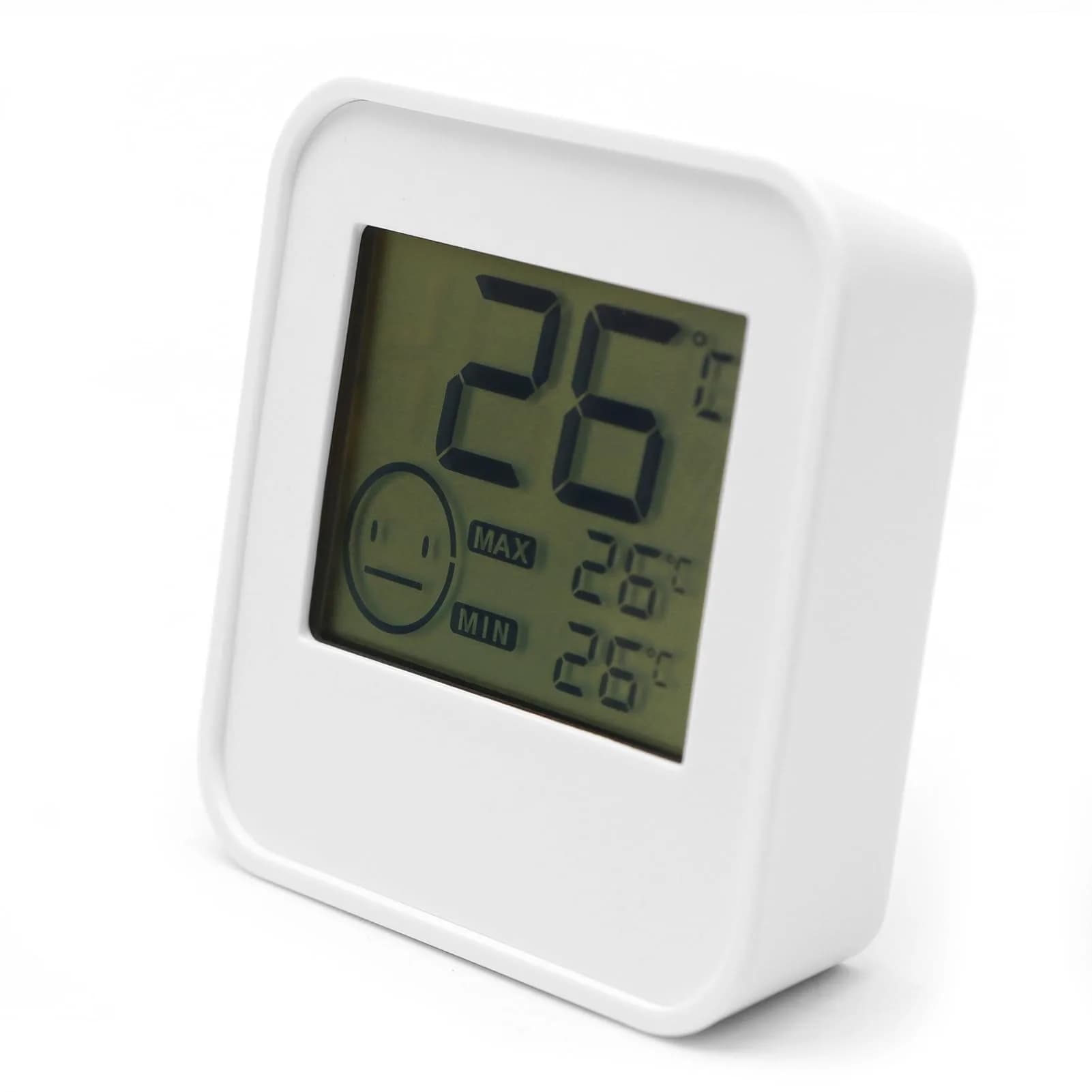 JLENOVEG Digital Indoor Hygrometer & Thermometer Large LCD Display | Humidity & Temp Monitor with Stand & Wall Mount