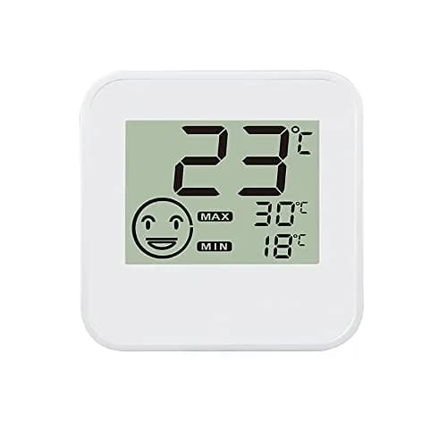 JLENOVEG Digital Indoor Hygrometer & Thermometer Large LCD Display | Humidity & Temp Monitor with Stand & Wall Mount thumbnail 2