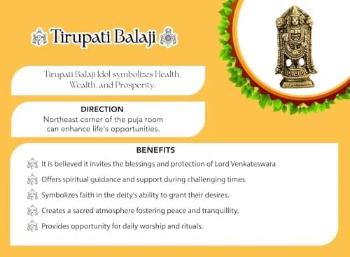 Ekhasa Panchmukhi Hanuman Statue 10 cm (3.93 in) Brass | Vastu Protection Door Entrance Figurine thumbnail 7