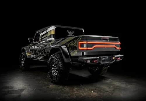 ORACLE Racetrack Flush Style LED Tailgate Panel for Jeep Gladiator 2020-2024 | Unique Racetrack Design & Easy DIY Fit thumbnail 4