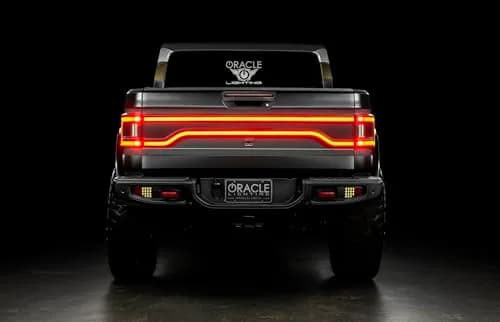 ORACLE Racetrack Flush Style LED Tailgate Panel for Jeep Gladiator 2020-2024 | Unique Racetrack Design & Easy DIY Fit thumbnail 5