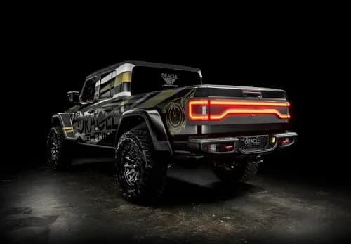 ORACLE Racetrack Flush Style LED Tailgate Panel for Jeep Gladiator 2020-2024 | Unique Racetrack Design & Easy DIY Fit thumbnail 7