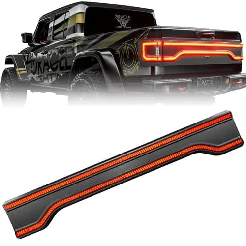 ORACLE Racetrack Flush Style LED Tailgate Panel for Jeep Gladiator 2020-2024 | Unique Racetrack Design & Easy DIY Fit thumbnail 2