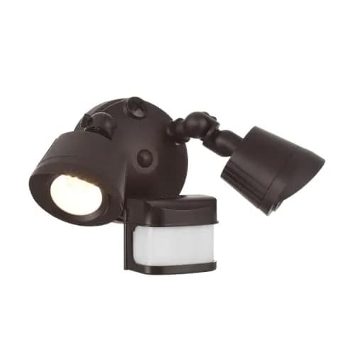 Savoy Lighting Assets 4-FLOOD-MS-A2-3000K-BZ Outdoor Flood Light with Motion Sensor 270°, Integrated LED 2-Light 44W, Bronze thumbnail 5