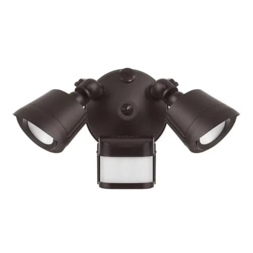 Savoy Lighting Assets 4-FLOOD-MS-A2-3000K-BZ Outdoor Flood Light with Motion Sensor 270°, Integrated LED 2-Light 44W, Bronze thumbnail 6