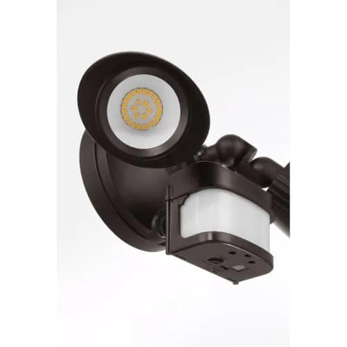 Savoy Lighting Assets 4-FLOOD-MS-A2-3000K-BZ Outdoor Flood Light with Motion Sensor 270°, Integrated LED 2-Light 44W, Bronze thumbnail 3