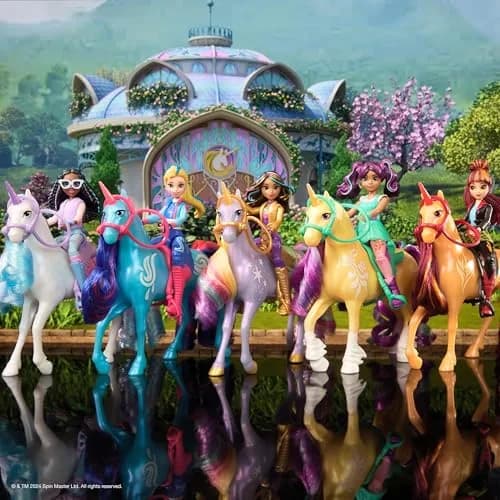Unicorn Academy Sophia & Wildstar Playset with 2 Accessories, Unicorn Toys, Ages 4+ | Imaginative Unicorn Adventure thumbnail 5