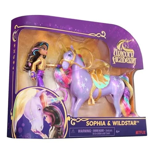 Unicorn Academy Sophia & Wildstar Playset with 2 Accessories, Unicorn Toys, Ages 4+ | Imaginative Unicorn Adventure thumbnail 6
