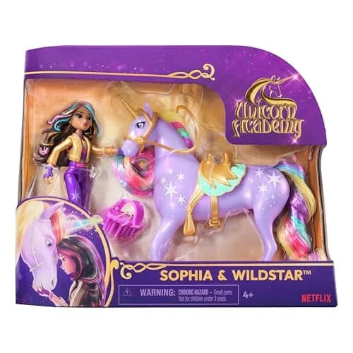 Unicorn Academy Sophia & Wildstar Playset with 2 Accessories, Unicorn Toys, Ages 4+ | Imaginative Unicorn Adventure thumbnail 7