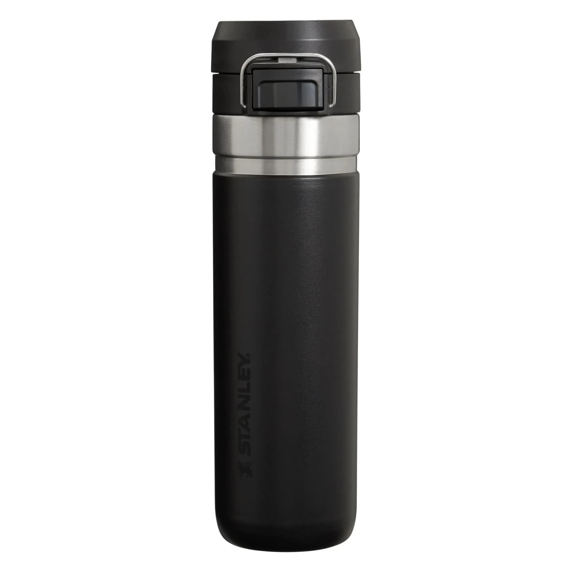 STANLEY Quick Flip GO Bottle 24 oz (710 ml) | Insulated Stainless Steel Water Bottle — Black 2.0