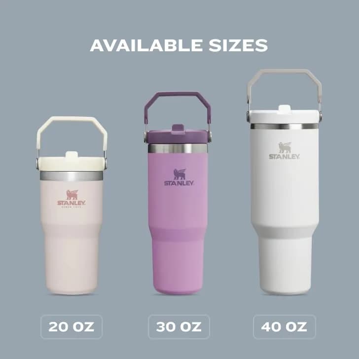 STANLEY IceFlow 2.0 Flip Straw Tumbler 20 oz - Ash - view 6
