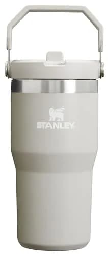 STANLEY IceFlow 2.0 Flip Straw Tumbler, 20 oz (590 ml) | Sip Faster, Spill Less — Ash