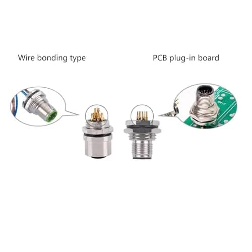 FOWIUNYE M12 5 Pin Male Connector Cable 5 Meter | IP67 Waterproof Aviation Socket thumbnail 4