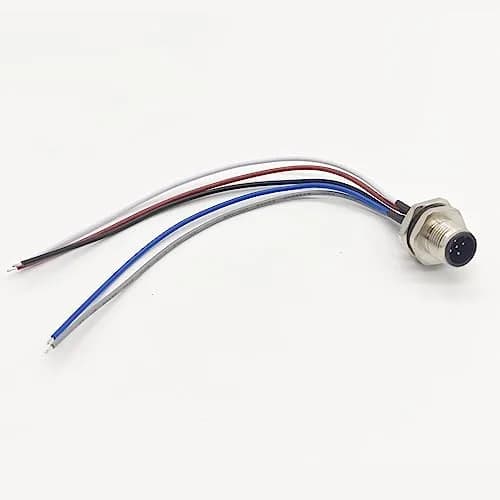 FOWIUNYE M12 5 Pin Male Connector Cable 5 Meter | IP67 Waterproof Aviation Socket thumbnail 8