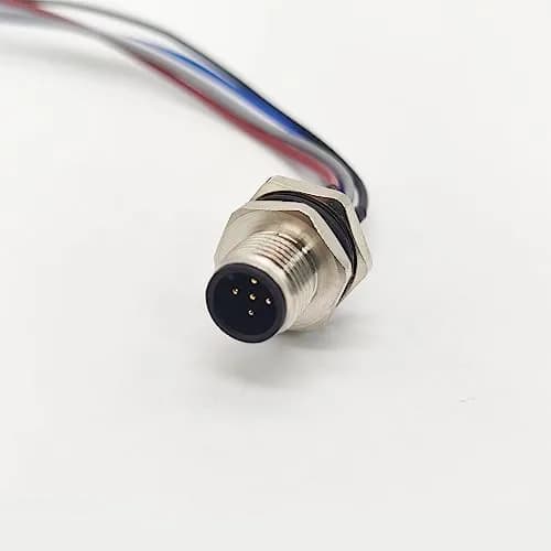 FOWIUNYE M12 5 Pin Male Connector Cable 1 Meter (3.28ft) | IP67 Waterproof Aviation Socket thumbnail 8