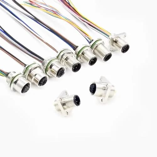 FOWIUNYE M12 5 Pin Male Connector Cable 10m (32.8ft) | Waterproof IP67 Aviation Socket thumbnail 4