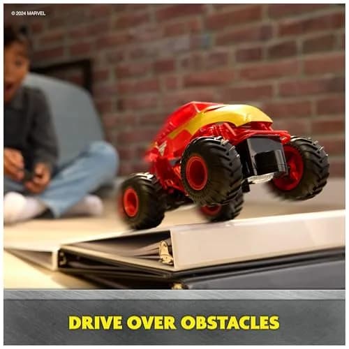 Monster Jam Marvel Iron Man RC Truck 1:24 Scale | ASTM-Tested Toy for Kids Ages 4+ thumbnail 5