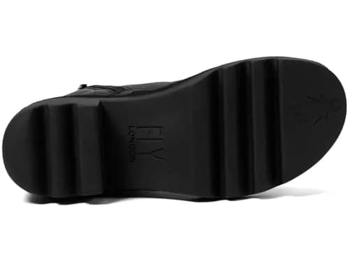 FLY London Womens TOOR513FLY Black 8-8.5 Medium | Cushioned Leather Boot with Zipper thumbnail 4