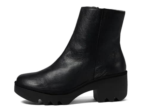 FLY London Womens TOOR513FLY Black 8-8.5 Medium | Cushioned Leather Boot with Zipper thumbnail 5