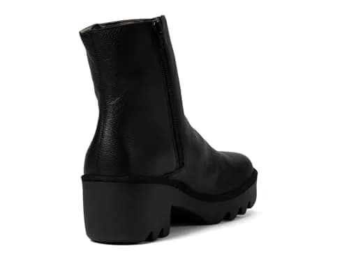 FLY London Womens TOOR513FLY Black 8-8.5 Medium | Cushioned Leather Boot with Zipper thumbnail 6