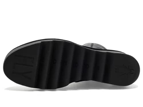FLY London Women's Baan538Fly Boot in Black 5.5-6 | Waterproof, Cushioned, Wedge Heel thumbnail 5