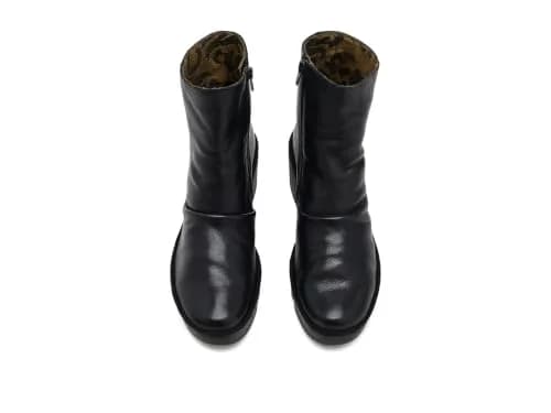 FLY London Women's Baan538Fly Boot in Black 5.5-6 | Waterproof, Cushioned, Wedge Heel thumbnail 2
