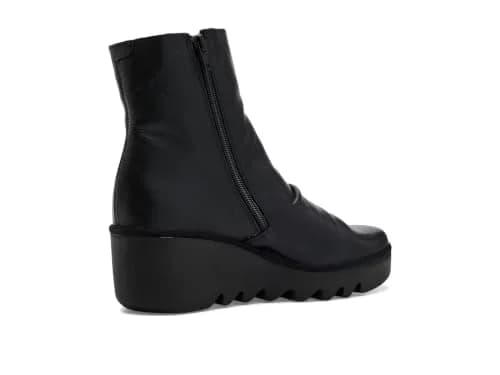 FLY London Women's Baan538Fly Boot in Black 5.5-6 | Waterproof, Cushioned, Wedge Heel thumbnail 3