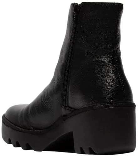 FLY London Womens TOOR513FLY Black 10 Medium | Cushioned Heel-Toe Ankle Boot with Zipper thumbnail 2