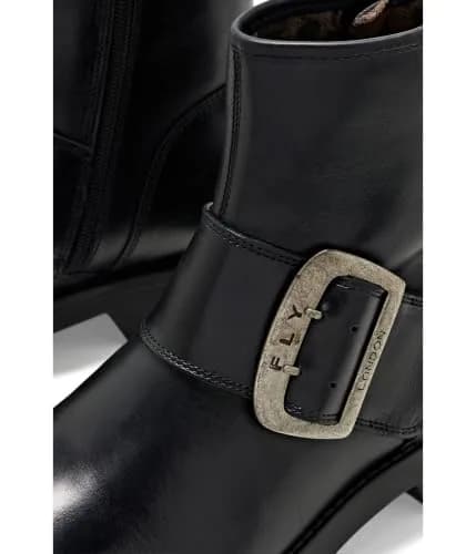 FLY London Womens RILY991FLY Black 9-9.5 | Modern Ankle Boot with Waterproof Leather thumbnail 6