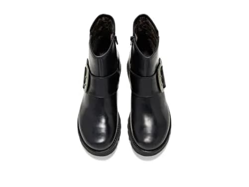 FLY London Womens RILY991FLY Black 9-9.5 | Modern Ankle Boot with Waterproof Leather thumbnail 2