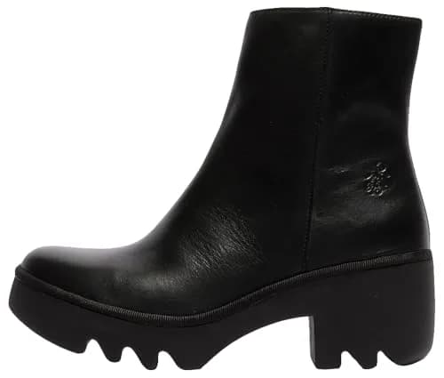 Fly London Toor513fly Leather Boot, Black, Size 8 | Casual Winter Footwear thumbnail 1