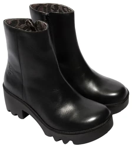 Fly London Toor513fly Leather Boot, Black, Size 8 | Casual Winter Footwear thumbnail 4