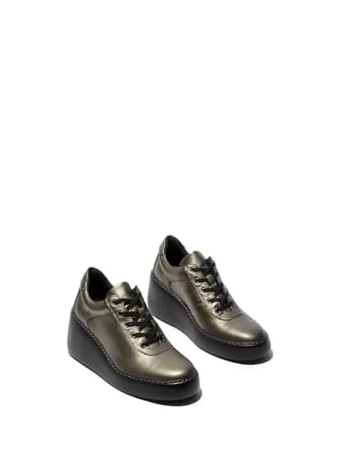 FLY London Women's Dipo638FLY-004 Graphite 10 | 2.5 Inch Wedge Heel for Casual Comfort thumbnail 2