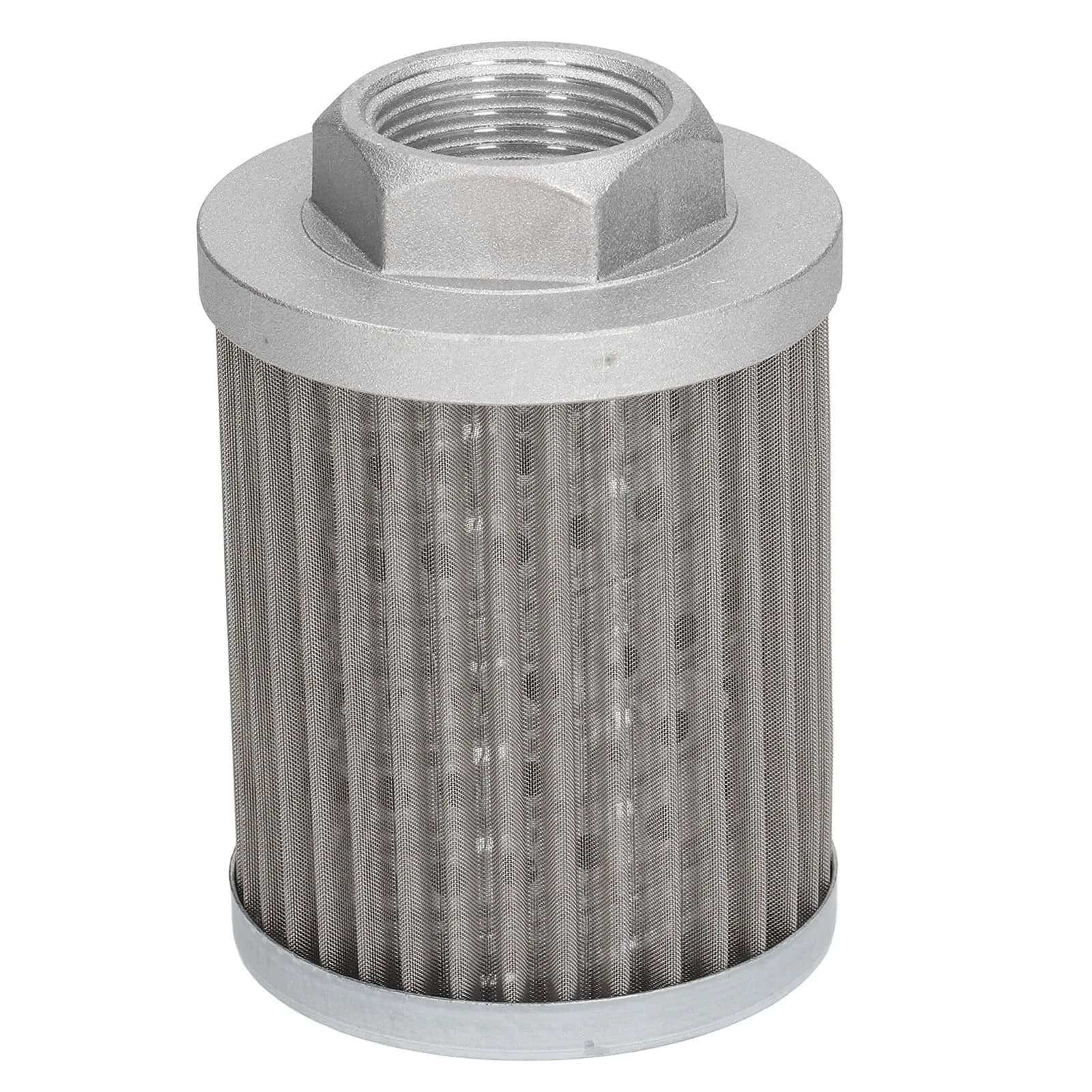 Fdit Hydraulic Suction Oil Filter Strainer 63L Min 0.02MPa | Stainless Steel, 80-180 μm Filtration, Tubular Connection