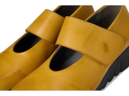 Fly London Vari188fly Mary Jane Flat Mustard 8/8.5 | Comfort & Style with Leather Uppers thumbnail 7