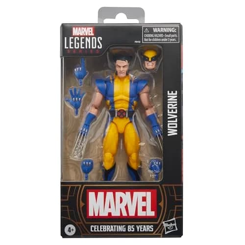 Marvel Legends Series Wolverine 6-inch Action Figure | Marvel 85th Anniversary Collectible thumbnail 2