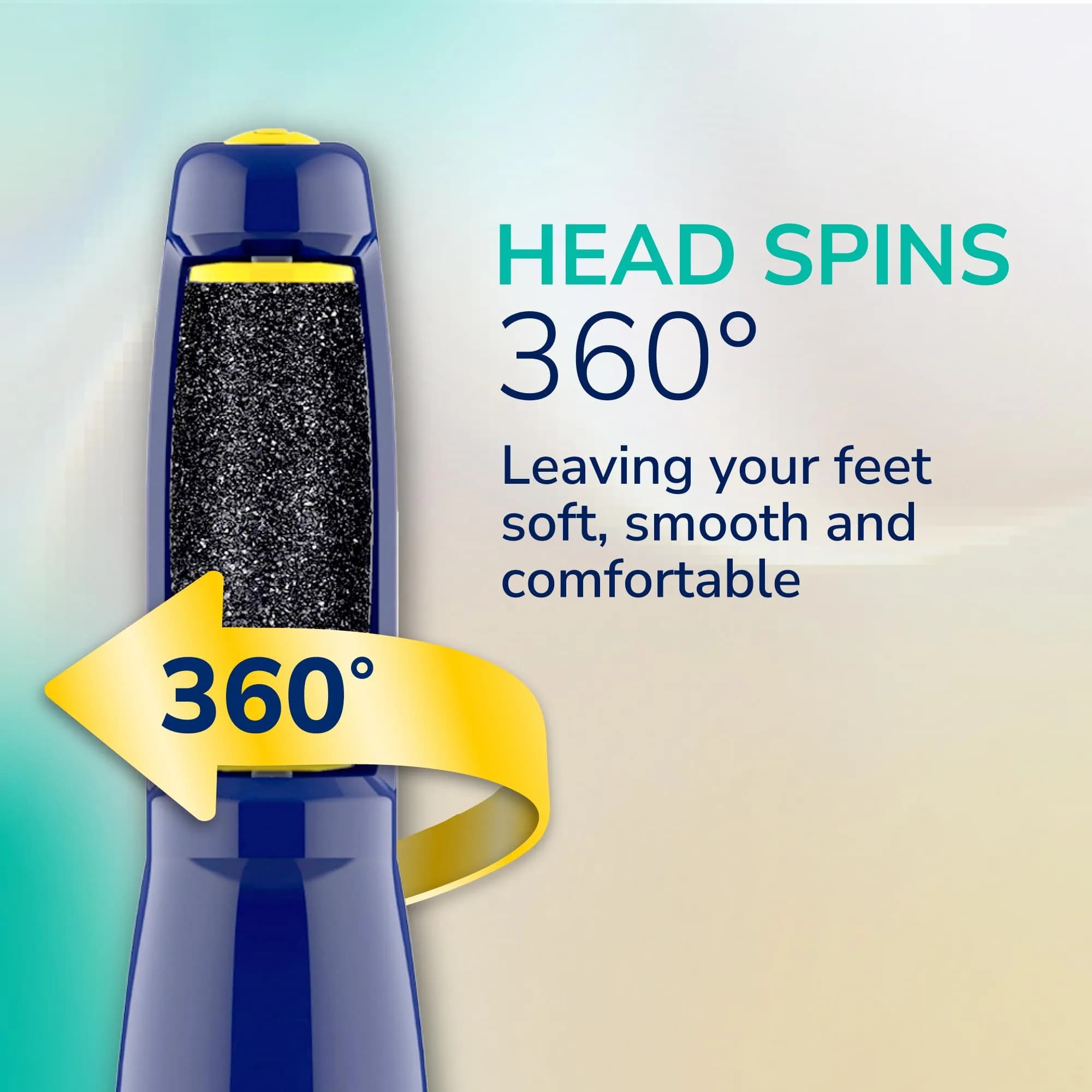 Dr. Scholl's Electronic Foot File with AAA Batteries Included | Removes Callused Skin Effortlessly - view 4