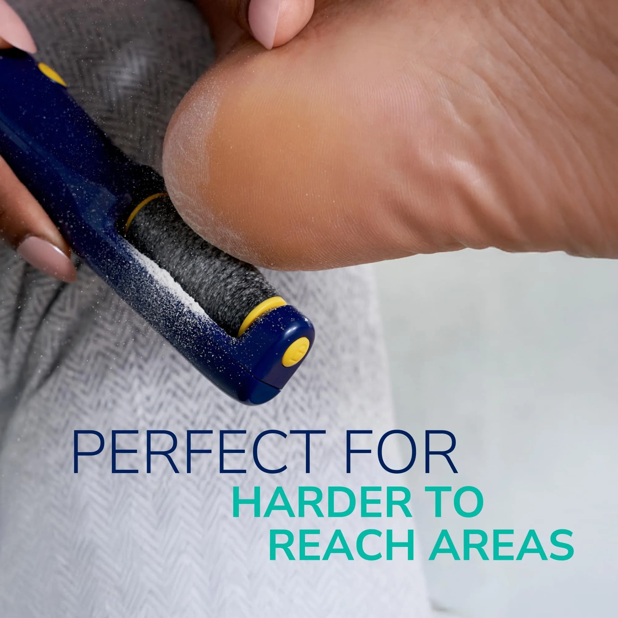 Dr. Scholl's Electronic Foot File with AAA Batteries Included | Removes Callused Skin Effortlessly - view 8