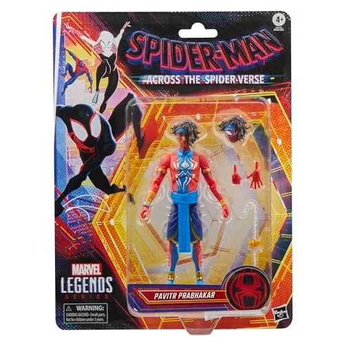 Marvel Legends Series Pavitr Prabhakar Spider-Man Action Figure | 6 Inch Collectible Toy for Fans thumbnail 2