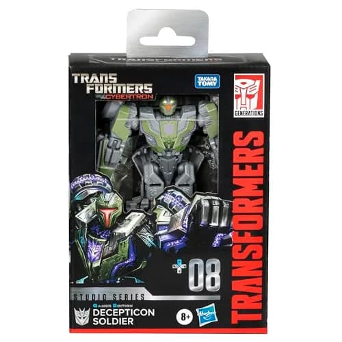 Transformers Studio Series Deluxe War for Cybertron 08 Gamer Edition Decepticon Soldier 11.5 cm (4.5-inch) Action Figure | Video Game Inspired Collectible thumbnail 4