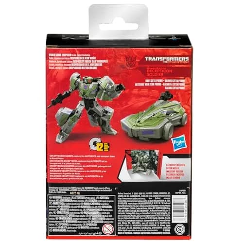 Transformers Studio Series Deluxe War for Cybertron 08 Gamer Edition Decepticon Soldier 11.5 cm (4.5-inch) Action Figure | Video Game Inspired Collectible thumbnail 5