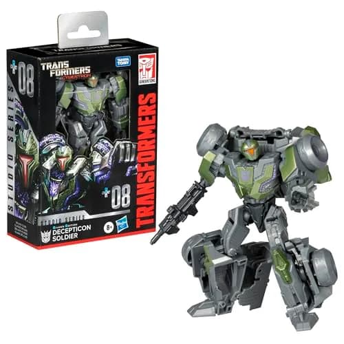 Transformers Studio Series Deluxe War for Cybertron 08 Gamer Edition Decepticon Soldier 11.5 cm (4.5-inch) Action Figure | Video Game Inspired Collectible thumbnail 3