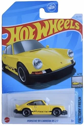 Mattel Hot Wheels Porsche 911 Carrera RS 2.7 Factory Fresh Die-Cast Toy Car | 1:64 Scale thumbnail 1