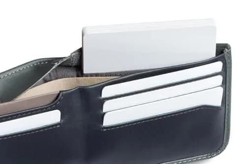 Bellroy Hide & Seek Slim Leather Bifold Wallet RFID Everglade | Classic Design, Slim Profile, Eco-Tanned Leather thumbnail 6