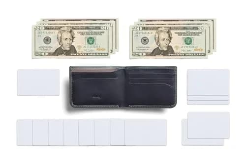 Bellroy Hide & Seek Slim Leather Bifold Wallet RFID Everglade | Classic Design, Slim Profile, Eco-Tanned Leather thumbnail 7