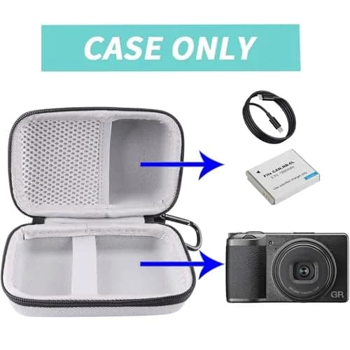 WERJIA Hard EVA Travel Case for Ricoh GR III/IIIx/II Camera | Compact, Lightweight & Durable thumbnail 6