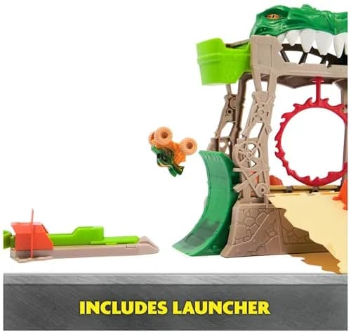 Monster Jam Mini Jams Dragon Dungeon of Doom Playset | Portable Stunt Set for Kids 3+ thumbnail 6