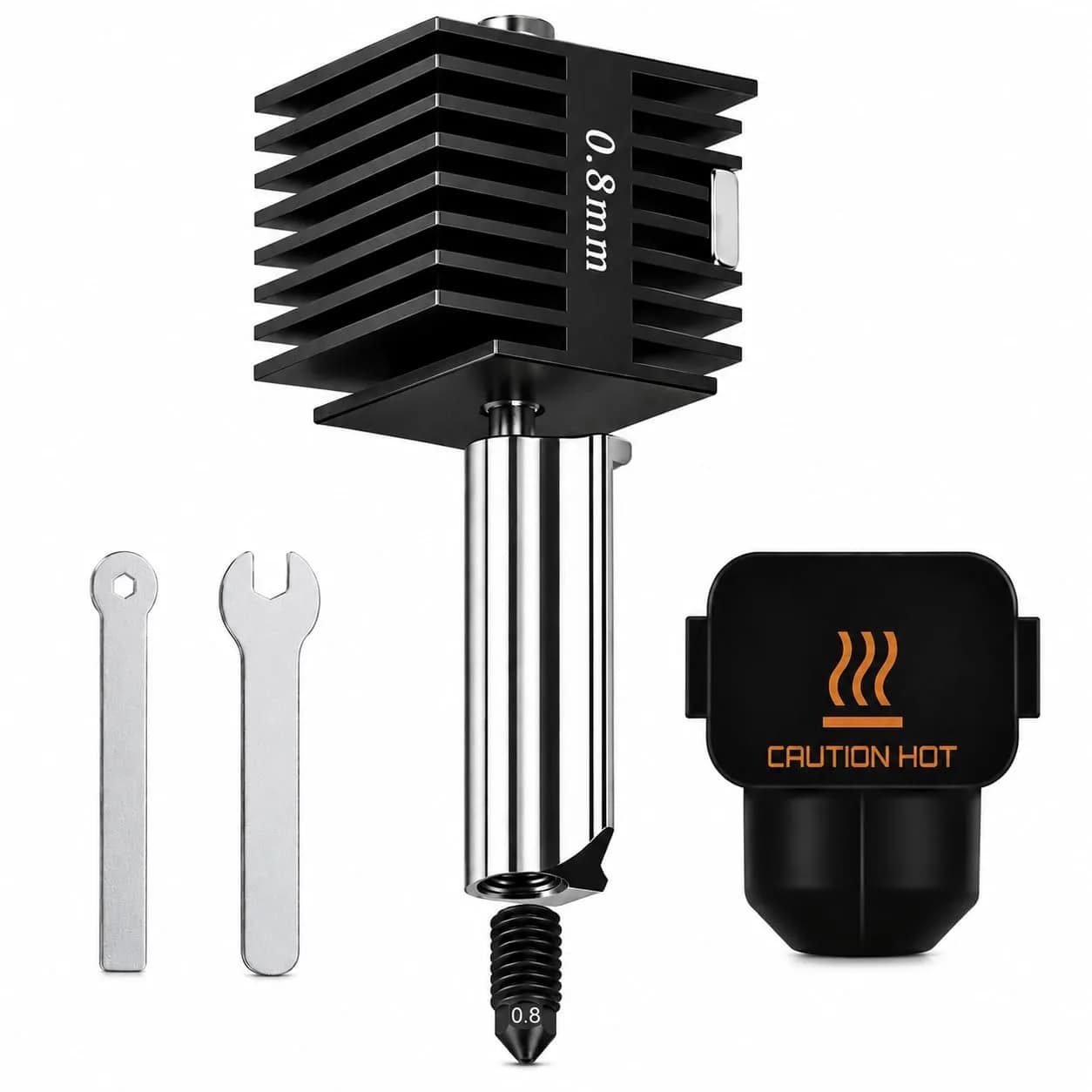 HIKUDIY 0.4mm Hotend Kit for Bambu Lab A1/A1 Mini | High-Performance 3D Printer Part — 0.8mm